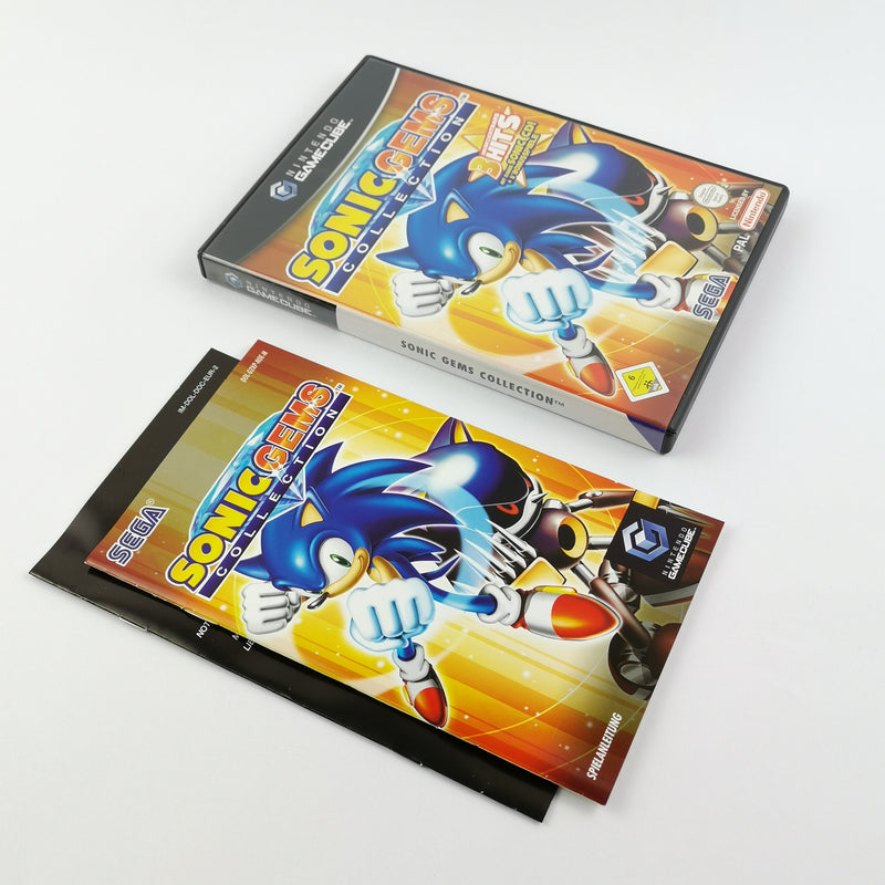 Nintendo Gamecube Spiel : Sonic Gems Collection - OVP & Anleitung PAL GC