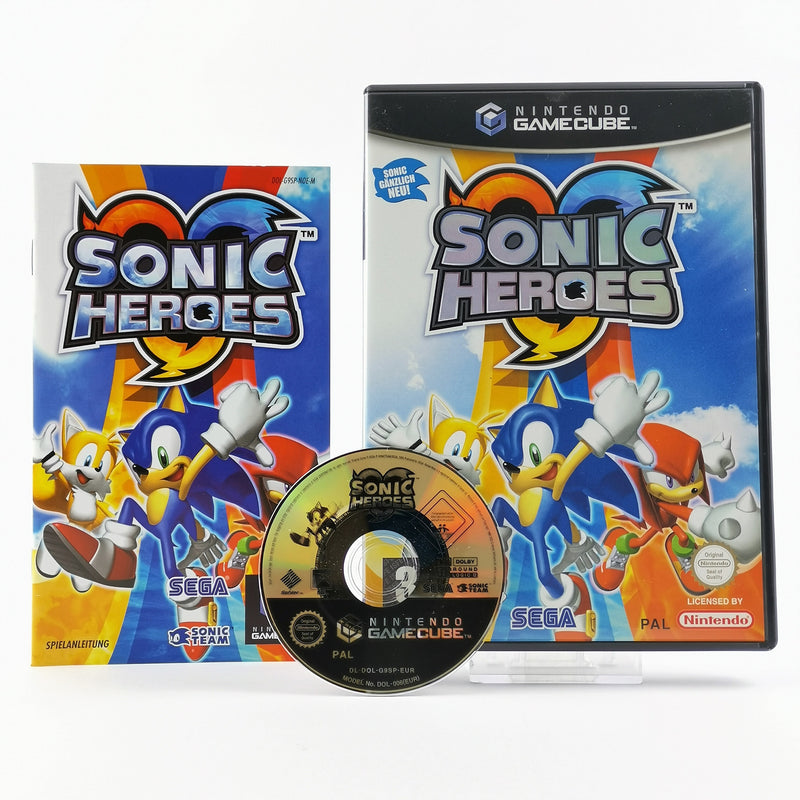 Nintendo Gamecube Spiel : Sonic Heroes - OVP & Anleitung PAL | GC Gamecube Disc