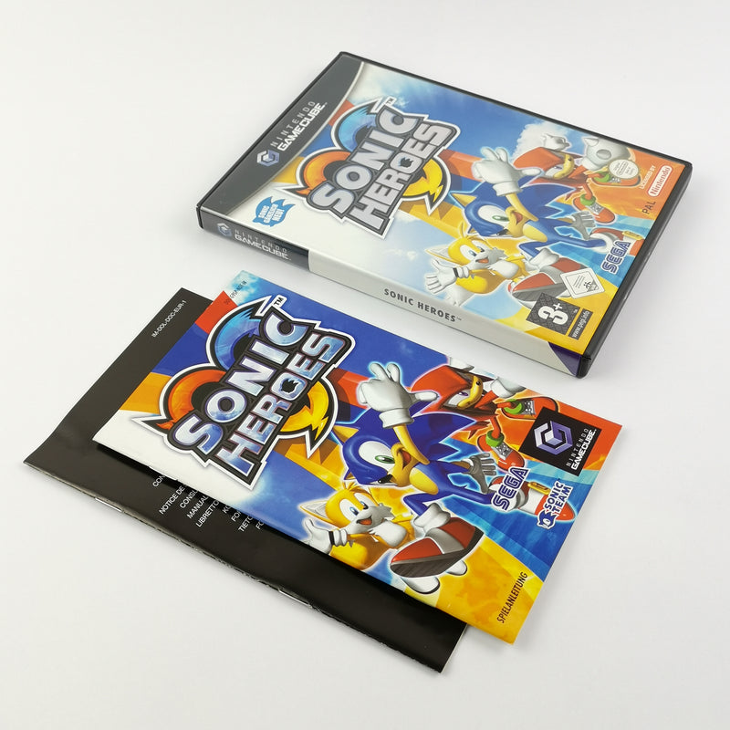 Nintendo Gamecube Spiel : Sonic Heroes - OVP & Anleitung PAL | GC Gamecube Disc