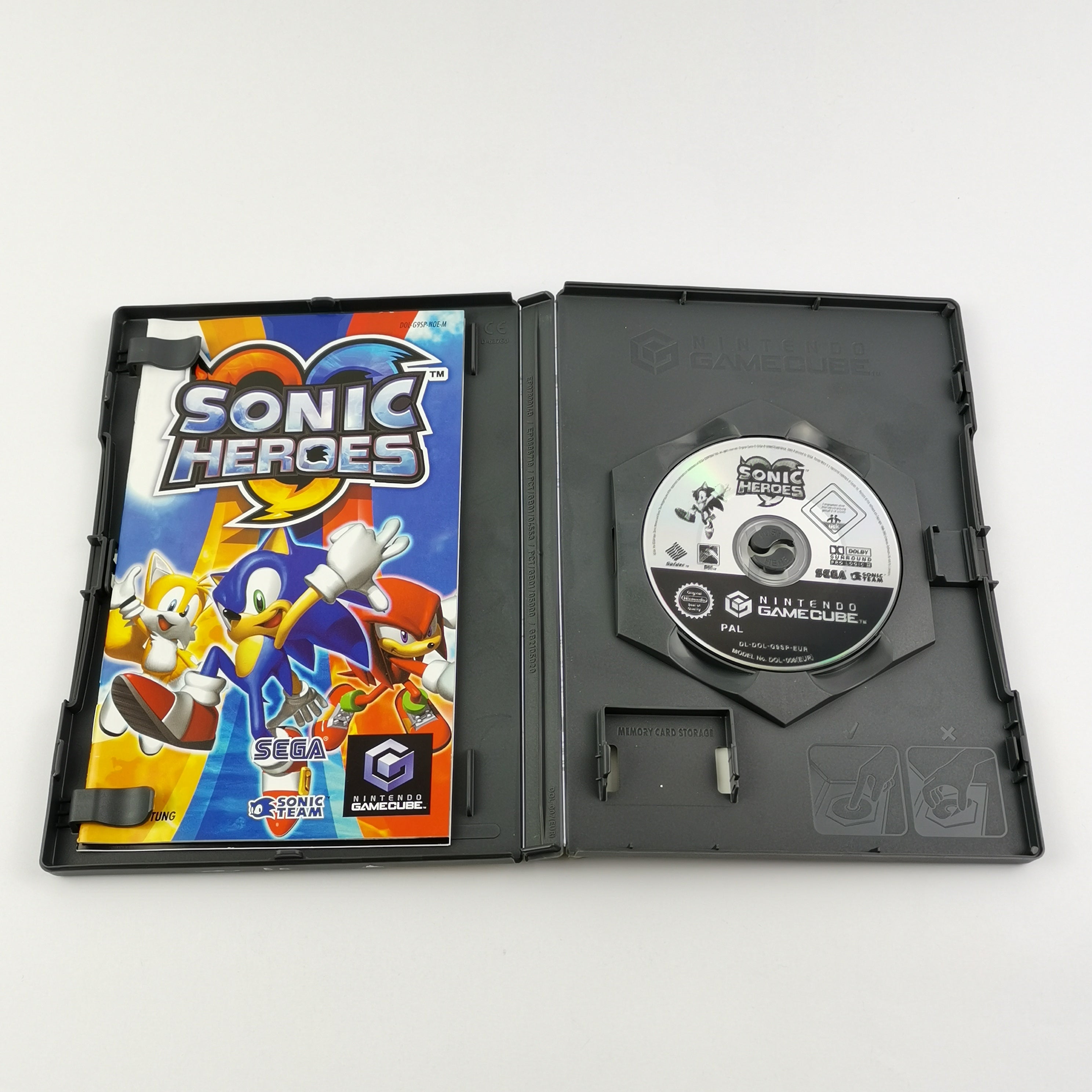 Nintendo Gamecube Spiel : Sonic Heroes - OVP & Anleitung PAL | GC Gamecube Disc