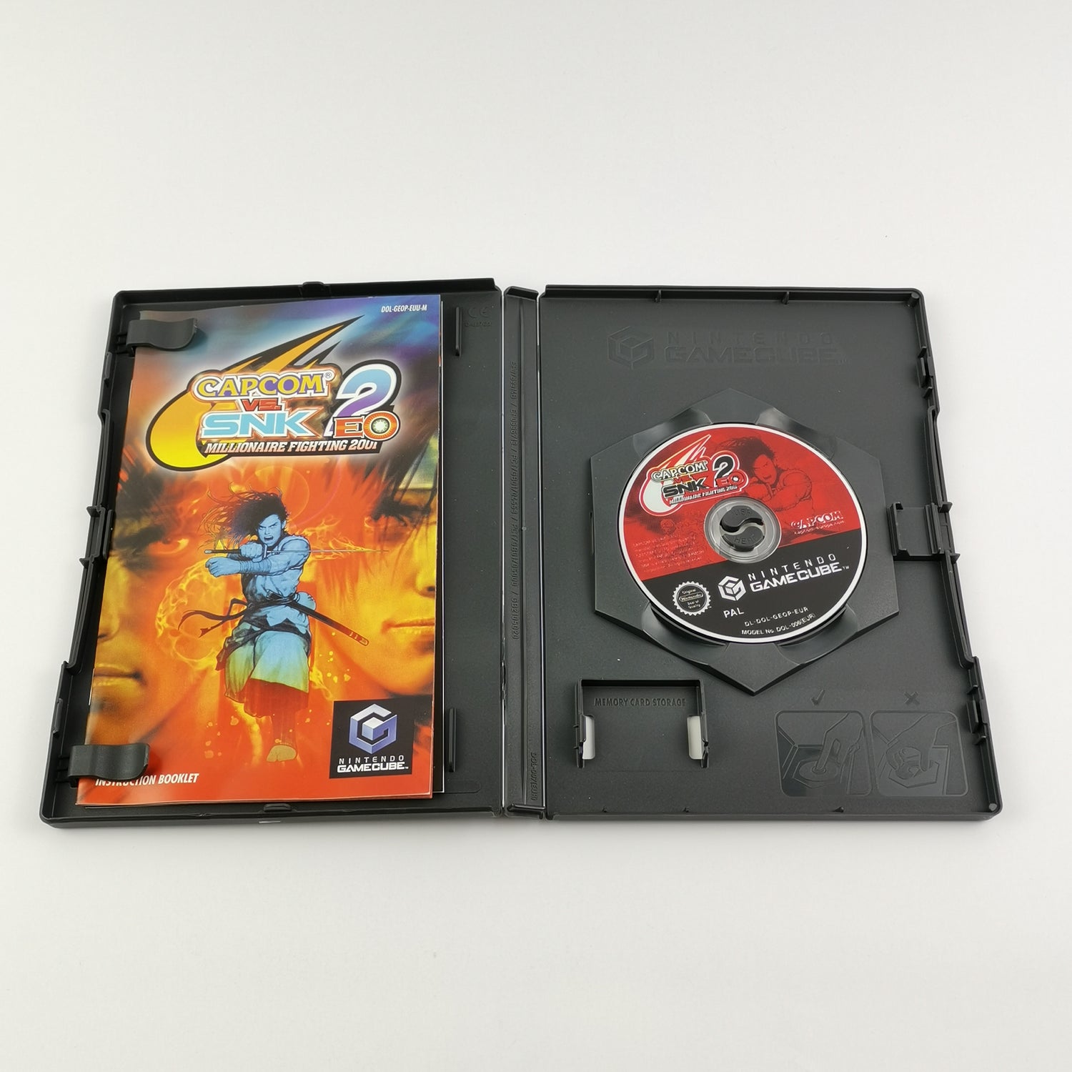 Nintendo Gamecube Spiel : Capcom Vs. SNK 2 EO - OVP & Anleitung PAL | GC Disc