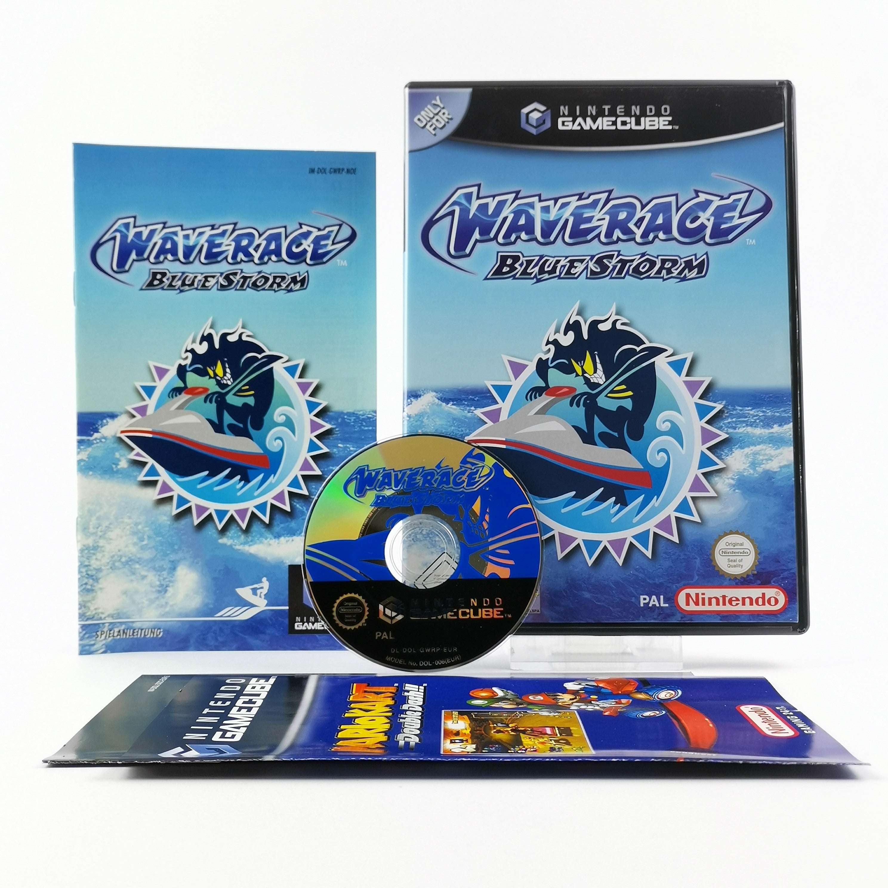 Nintendo Gamecube Spiel : Wave Race Blue Storm - OVP & Anleitung PAL | GC Disc