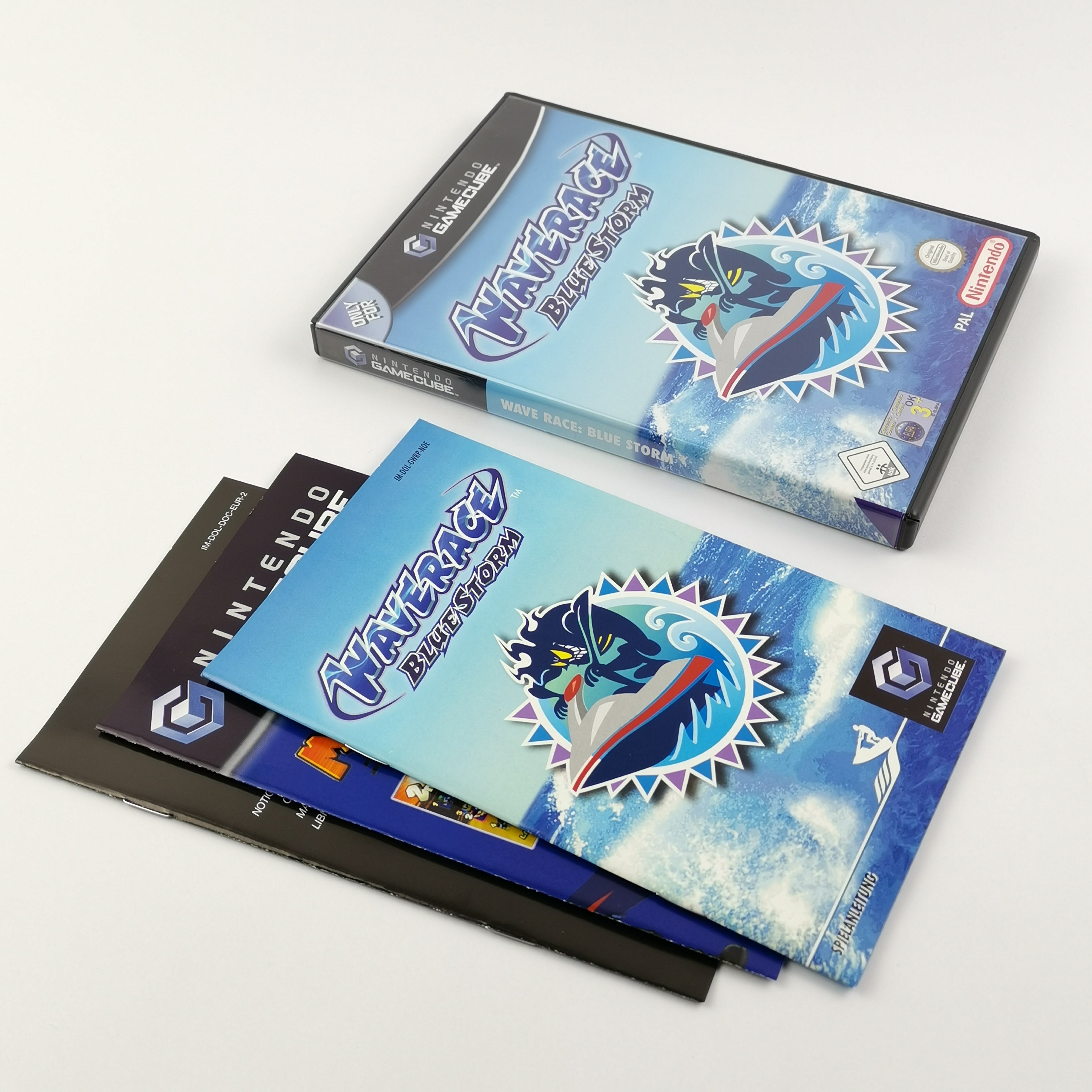 Nintendo Gamecube Spiel : Wave Race Blue Storm - OVP & Anleitung PAL | GC Disc