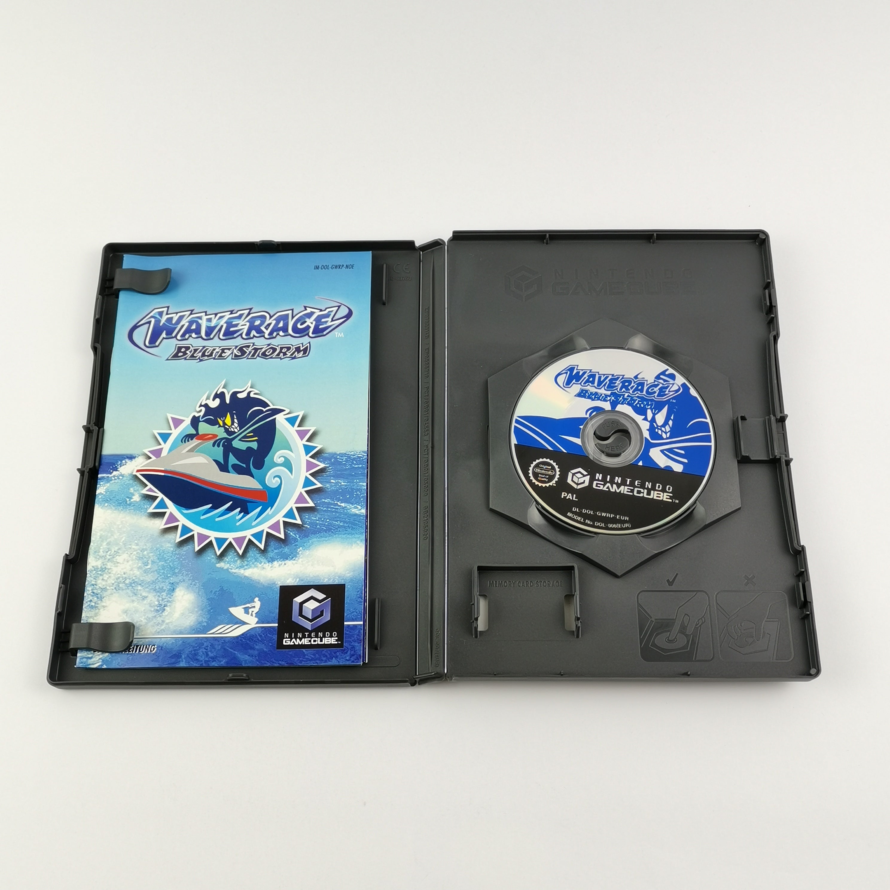 Nintendo Gamecube Spiel : Wave Race Blue Storm - OVP & Anleitung PAL | GC Disc
