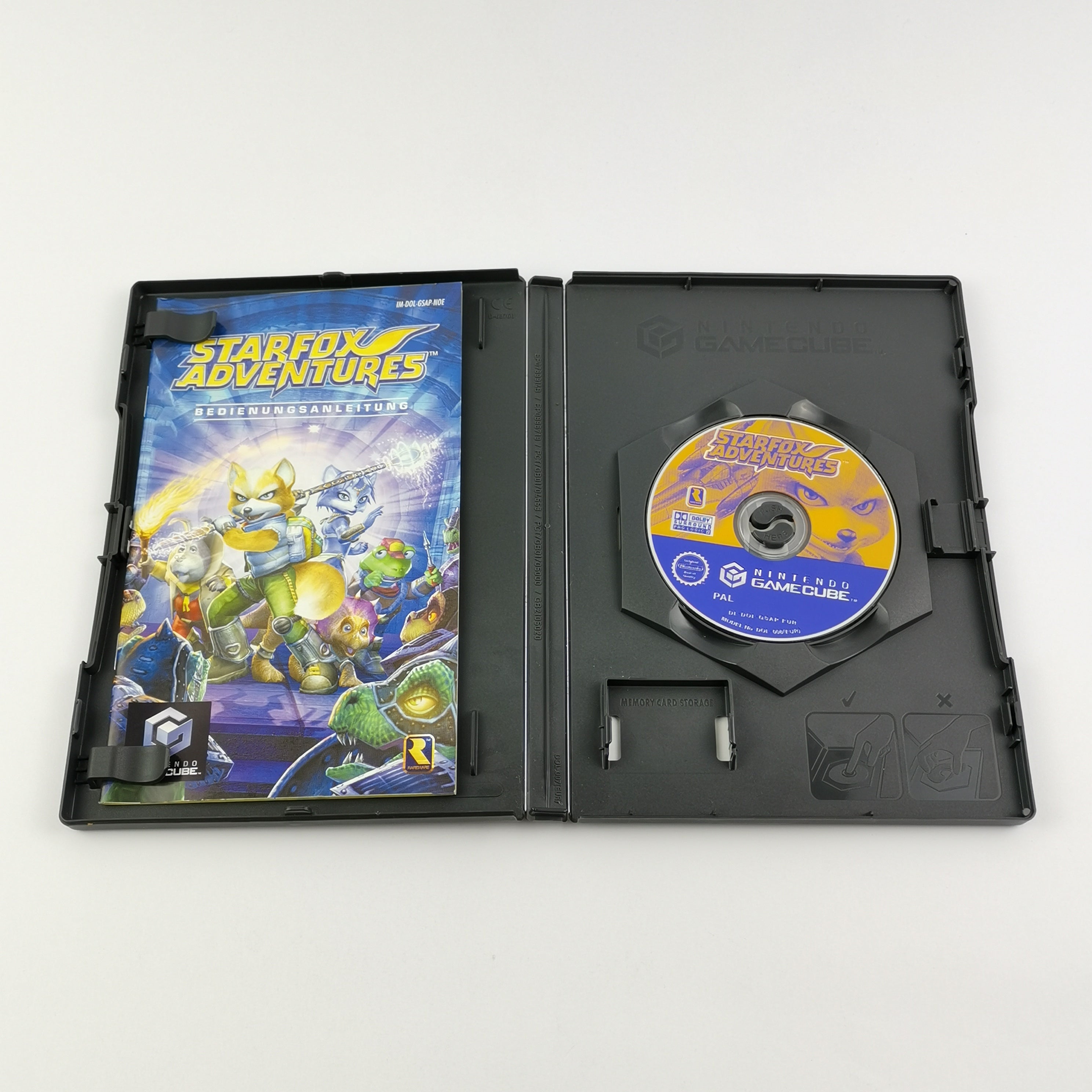 Nintendo Gamecube Spiel : Starfox Adventures - OVP & Anleitung PAL | GC Disc