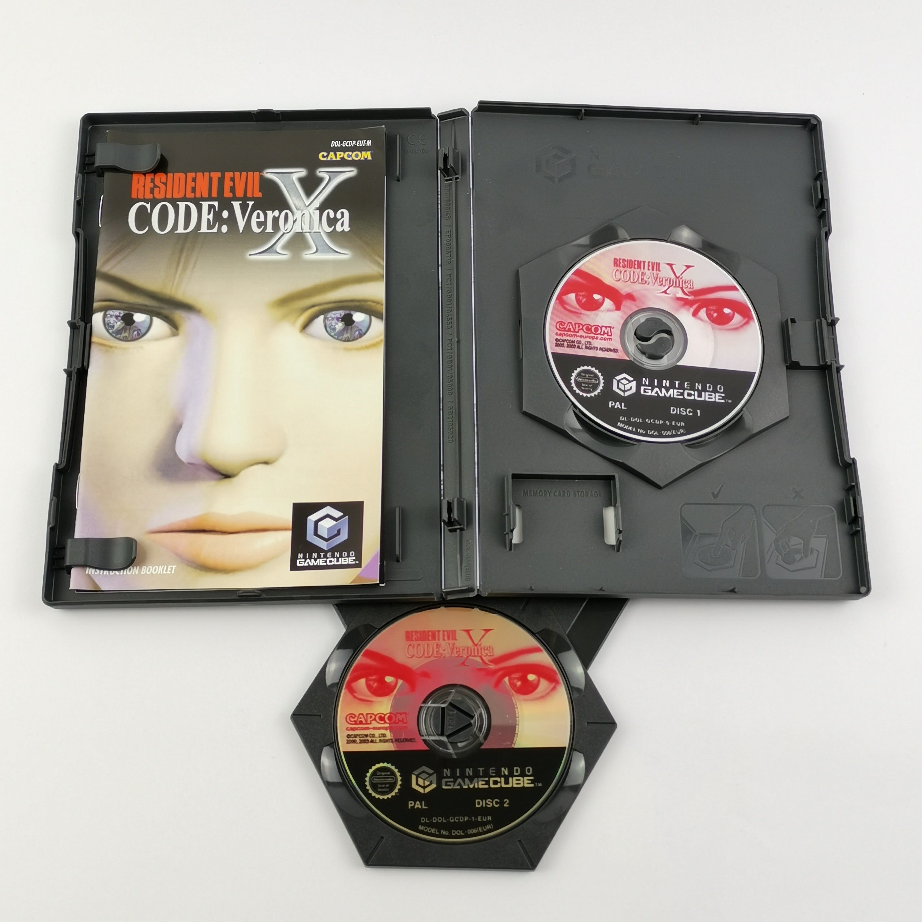 Nintendo Gamecube Spiel : Resident Evil Code: Veronica X - OVP & Anleitung PAL