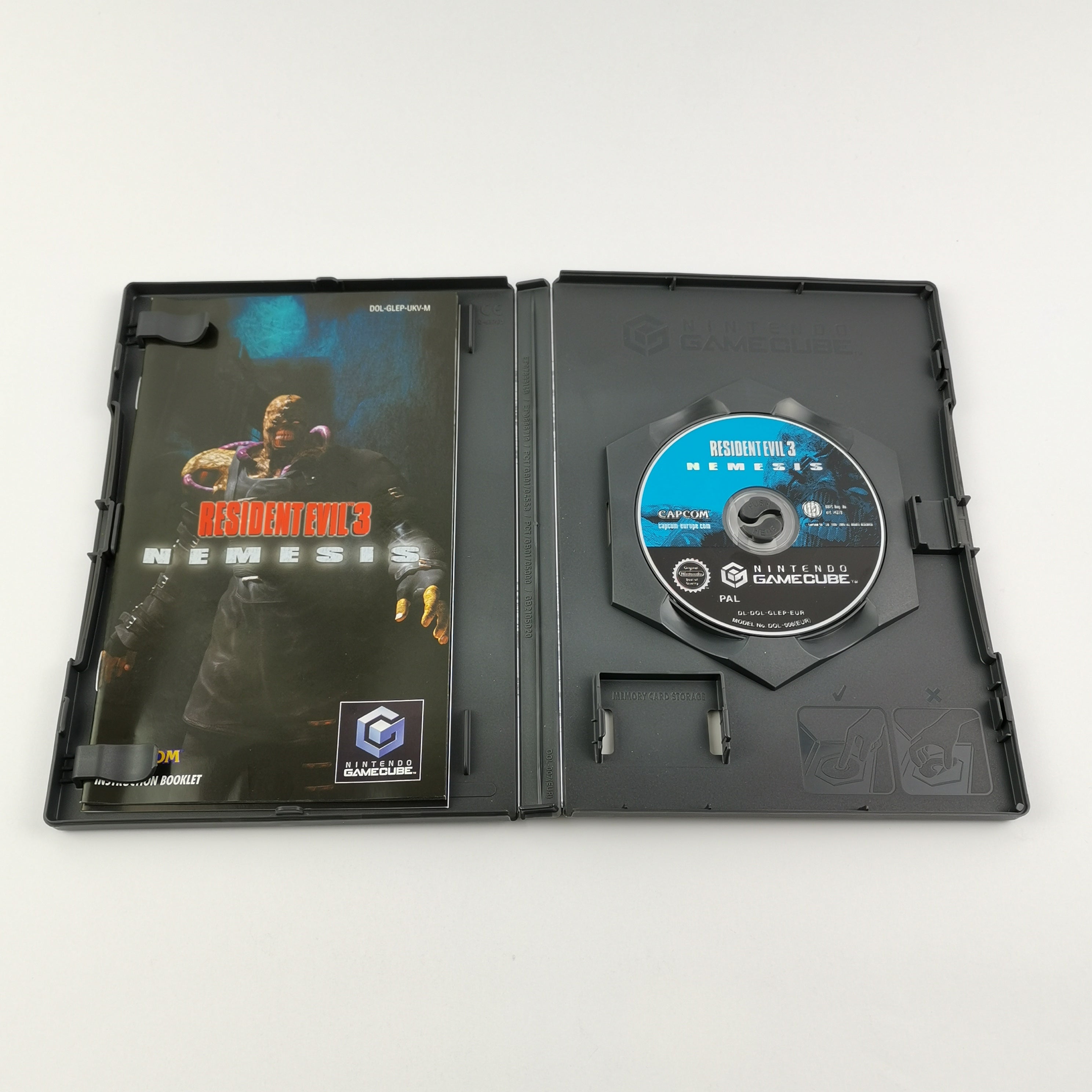 Nintendo Gamecube Spiel : Resident Evil 3 Nemesis - OVP & Anleitung PAL UKV