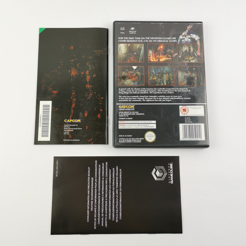 Nintendo Gamecube game: Resident Evil 2 - original packaging &amp; instructions PAL UKV