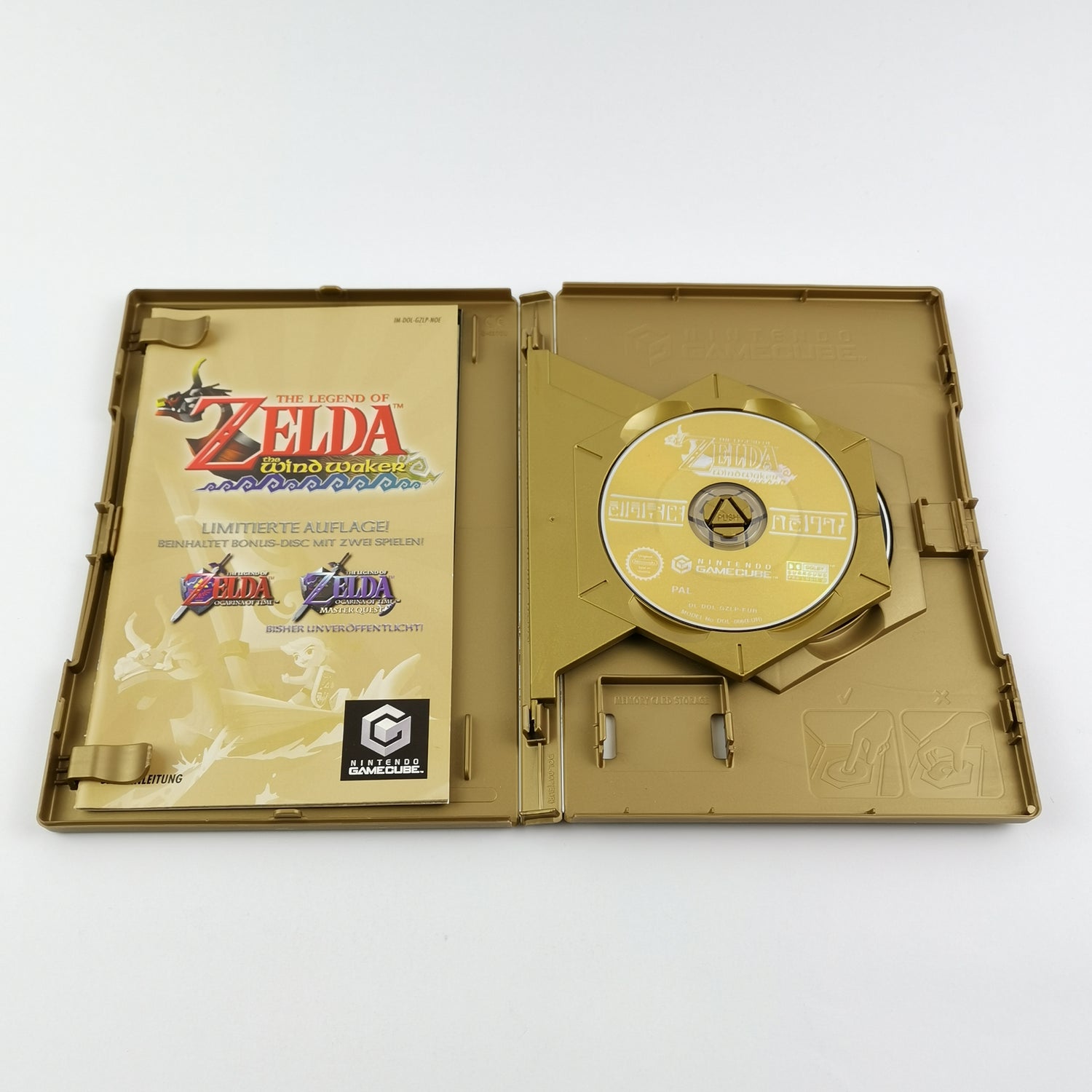 Nintendo Gamecube Spiel : The Legend of Zelda The Windwaker Limitierte Auflage