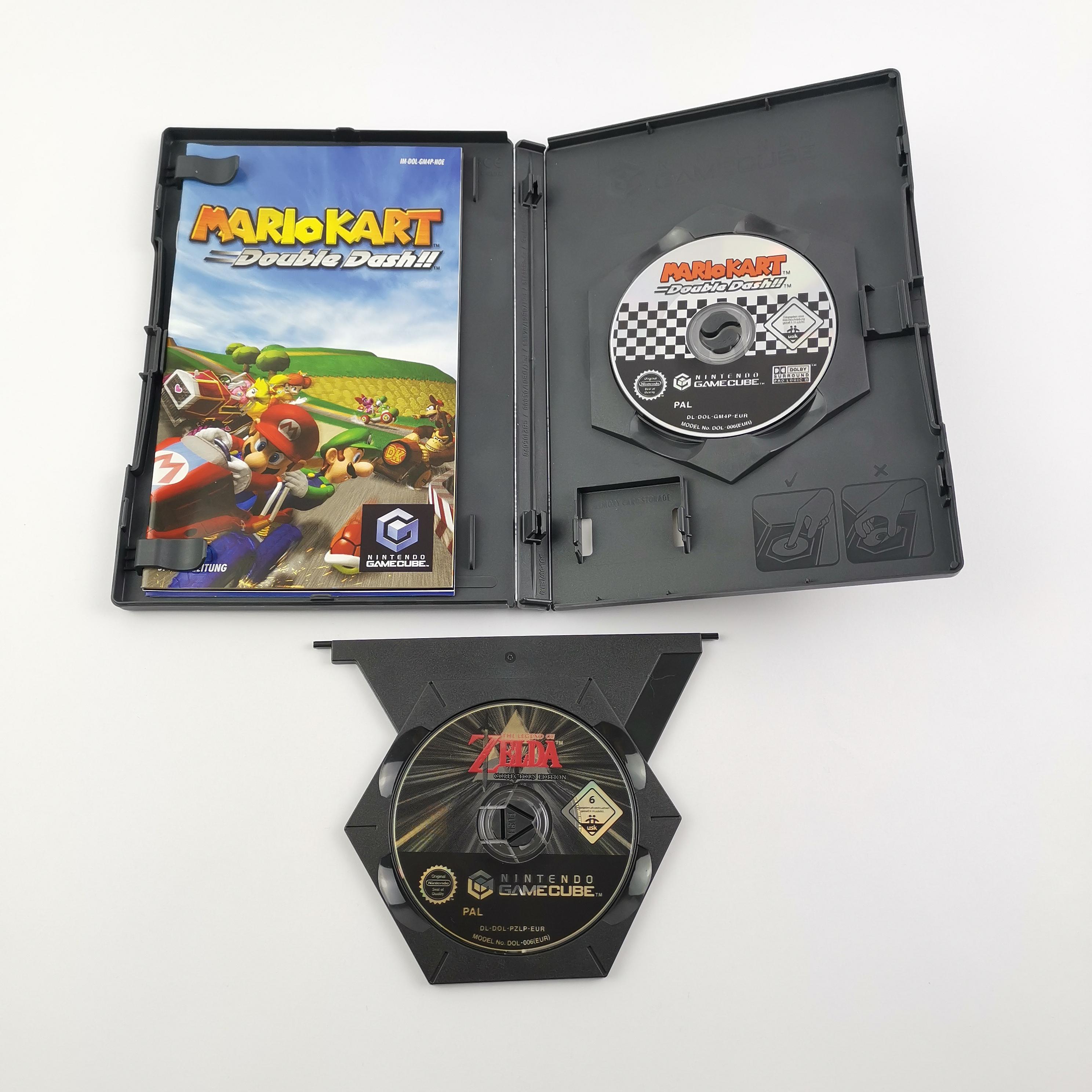 Nintendo Gamecube Spiel : Mario Kart Double Dash Zelda Collectors Edition - OVP