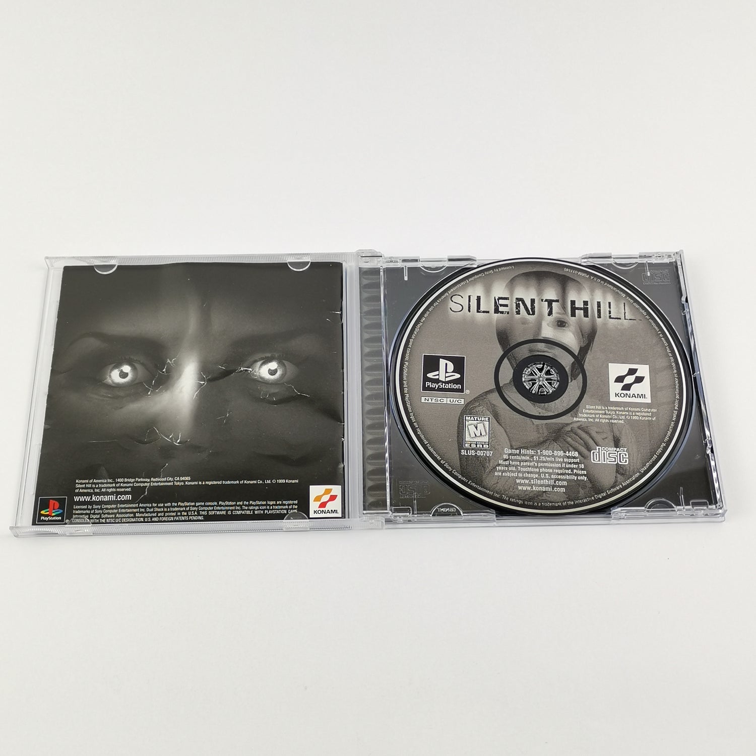Sony Playstation 1 game: Silent Hill - original packaging & instructions | NTSC-U/C USA KONAMI
