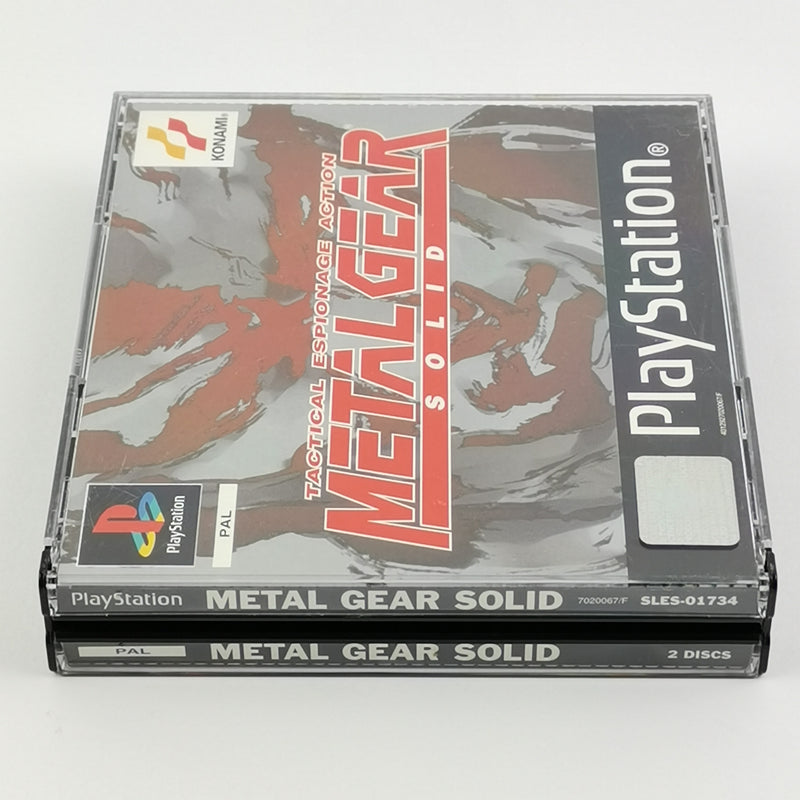 Sony Playstation 1 Spiel : Metal Gear Solid - OVP & Anleitung | PAL ESPANOL