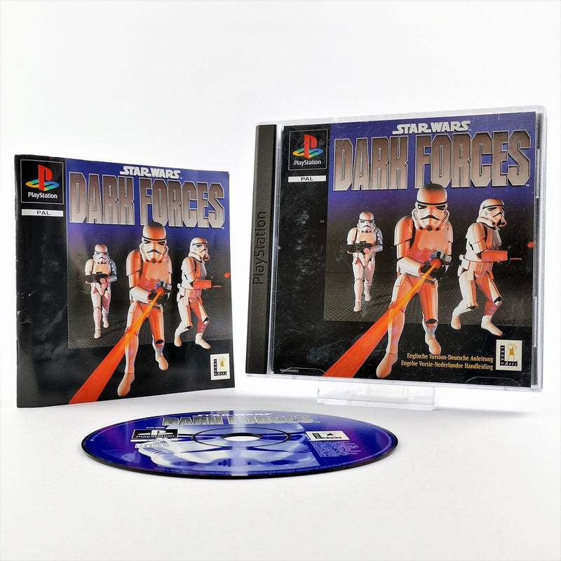 Sony Playstation 1 Game: Star Wars Dark Forces - OVP &amp; Instructions PAL | PS1 PSX