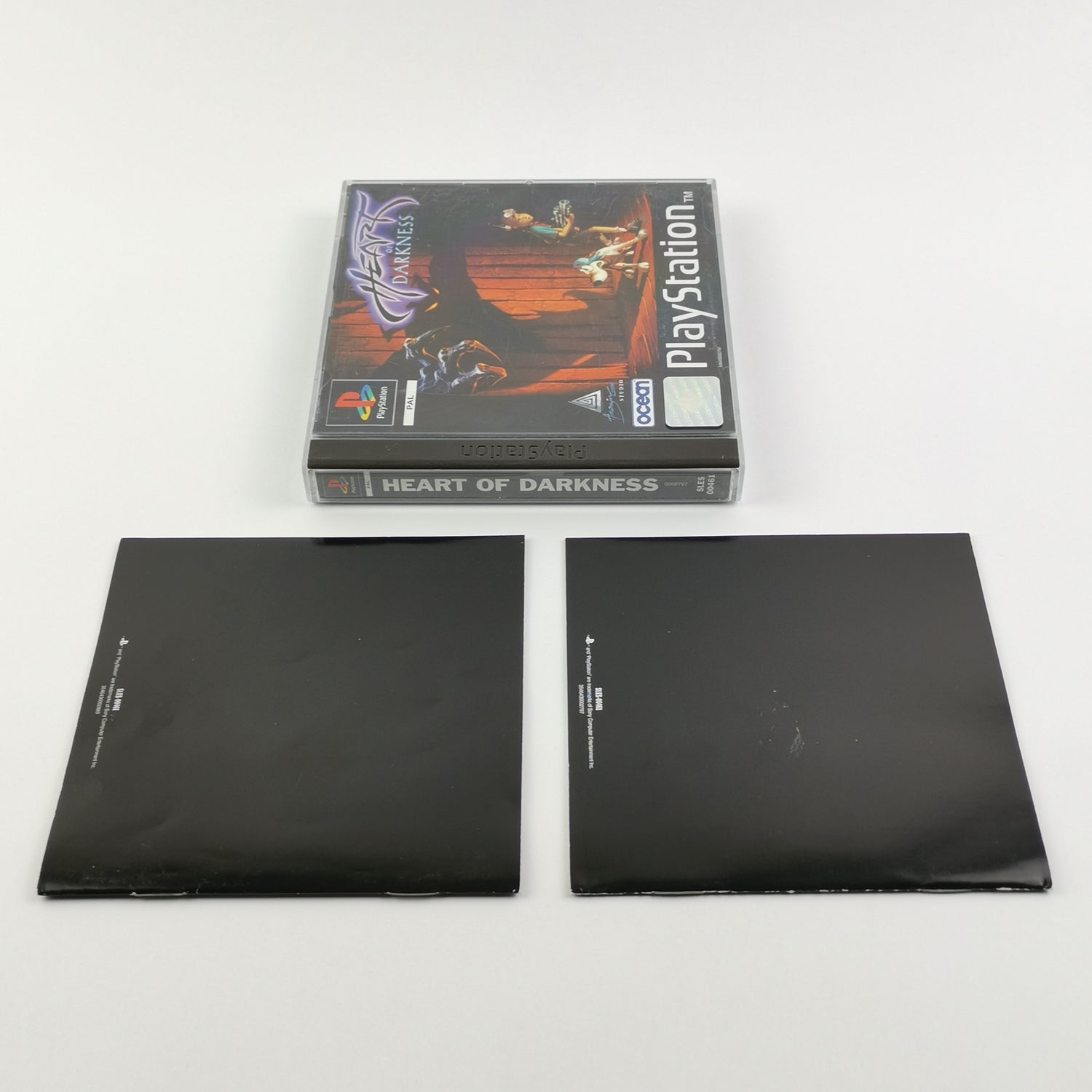 Sony Playstation 1 Spiel : Heart of Darkness - OVP & Anleitung PAL PS1 PSX