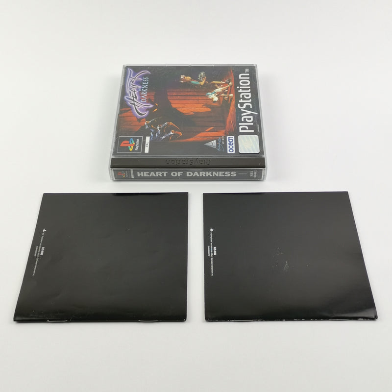 Sony Playstation 1 Spiel : Heart of Darkness - OVP & Anleitung PAL PS1 PSX