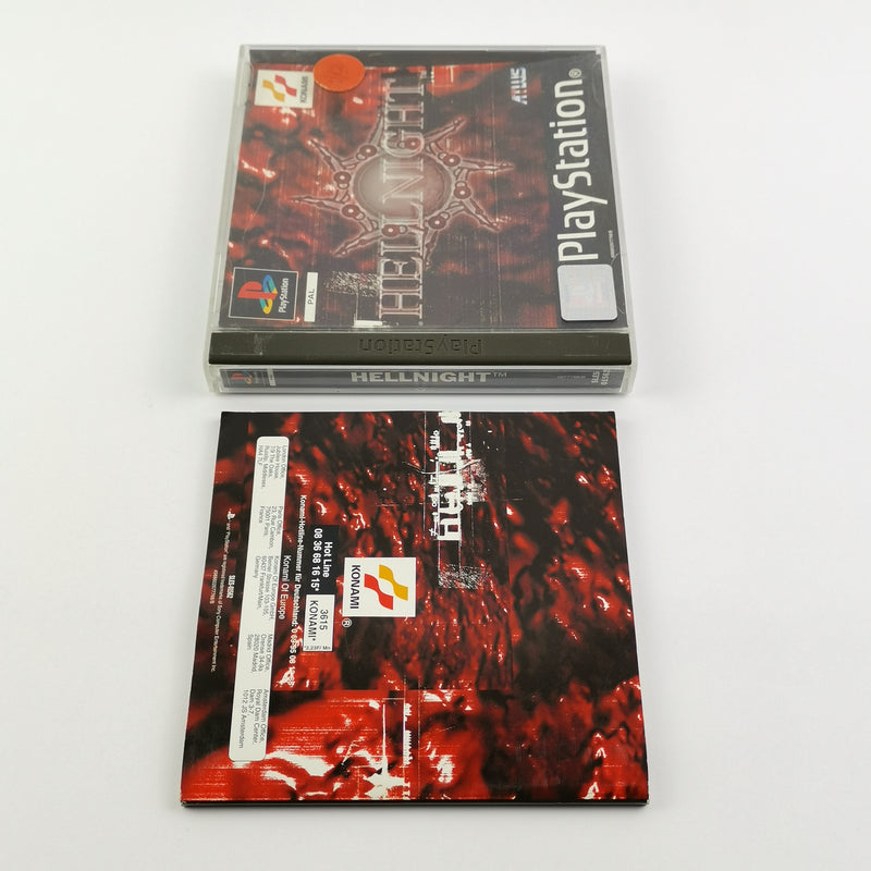 Sony Playstation 1 Game: Hellnight - Original Packaging &amp; Instructions | PAL PS1 PSX Konami