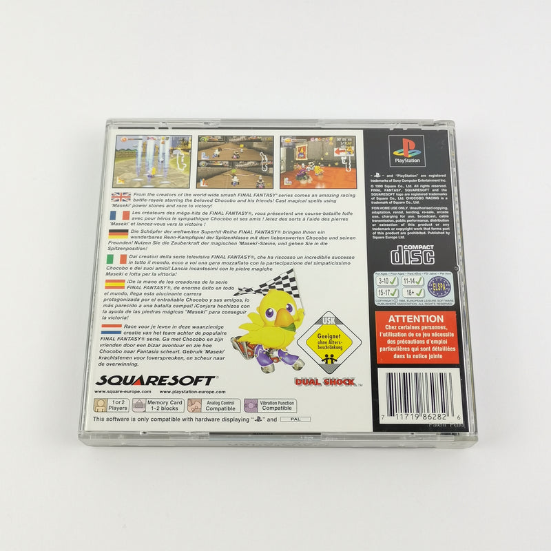 Sony Playstation 1 Spiel : Chocobo Racing - OVP & Anleitung PAL Squaresoft PS1