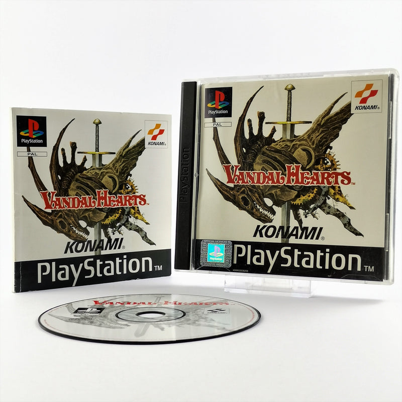 Sony Playstation 1 Spiel : Vandal Hearts - OVP & Anleitung | PS1 PSX PAL Disc