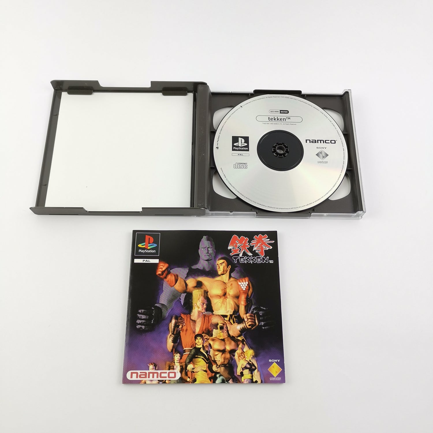 Sony Playstation 1 Game: Tekken Platinum - OVP & Instructions | PS1 PSX PAL Disc