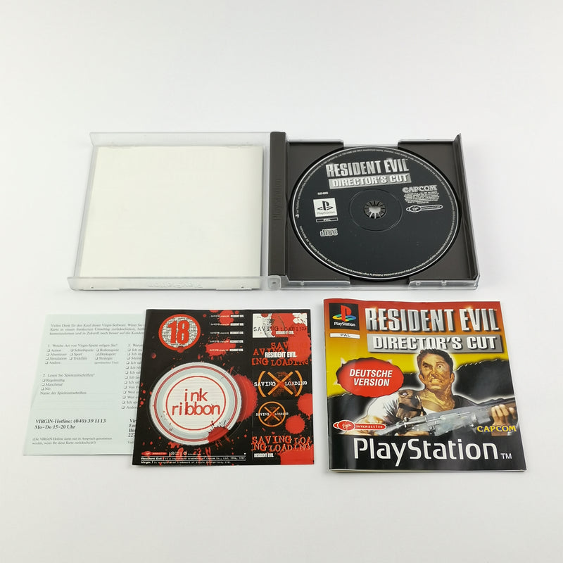 Sony Playstation 1 Spiel : Resident Evil Director´s Cut + Sticker - OVP PAL PS1