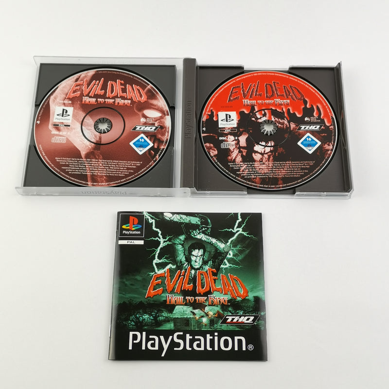 Sony Playstation 1 Spiel : Evil Dead Hail to the King : OVP & Anleitung PAL PS1