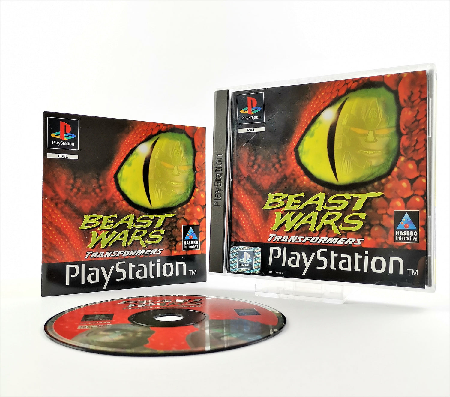 Sony Playstation 1 Game: Beast Wars Transformers - OVP & Instructions PAL PS1 PSX