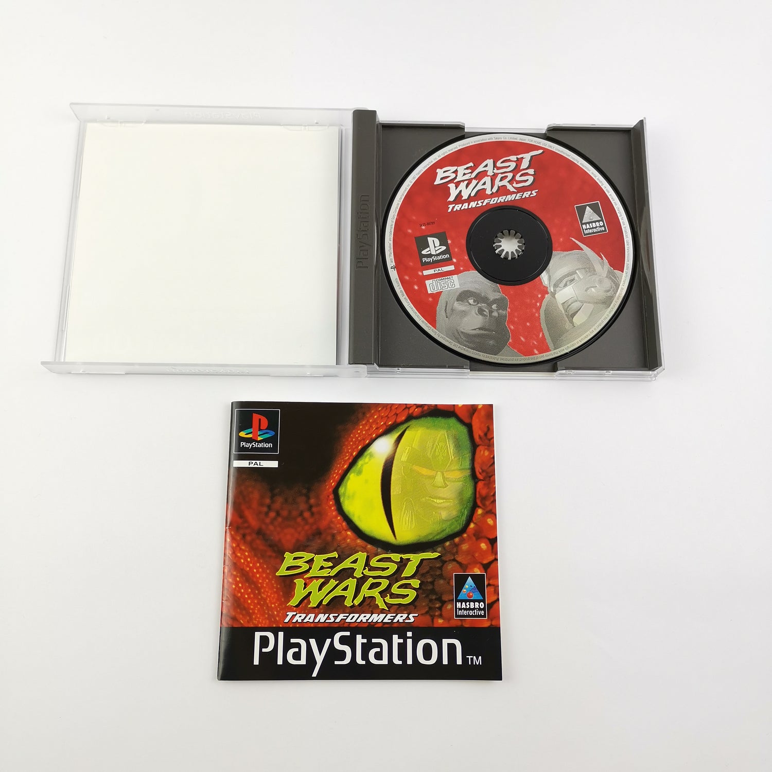 Sony Playstation 1 Game: Beast Wars Transformers - OVP & Instructions PAL PS1 PSX