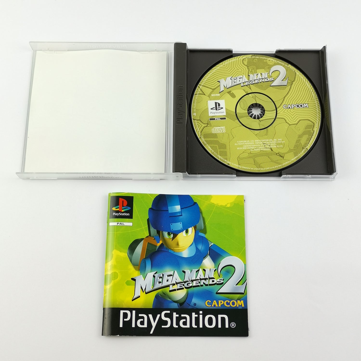 Sony Playstation 1 Spiel : Mega Man Legends 2 - OVP & Anleitung PAL PSX PS1 [2]