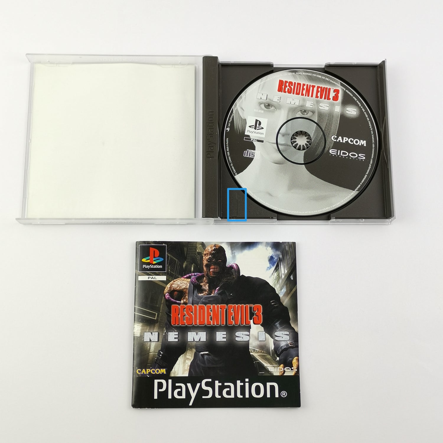 Sony Playstation 1 Spiel : Resident Evil 3 Nemesis - OVP & Anleitung PAL PS1 PSX