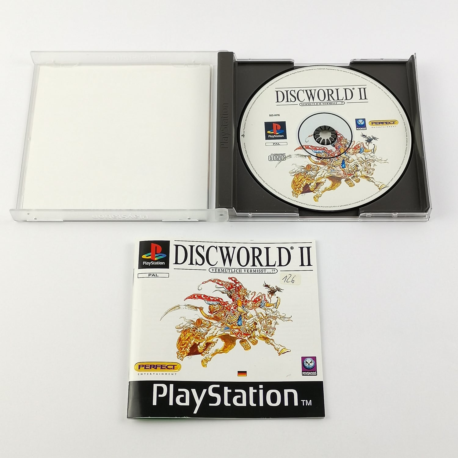 Sony Playstation 1 Spiel : Discworld II 2 - OVP & Anleitung PAL | PS1 PSX