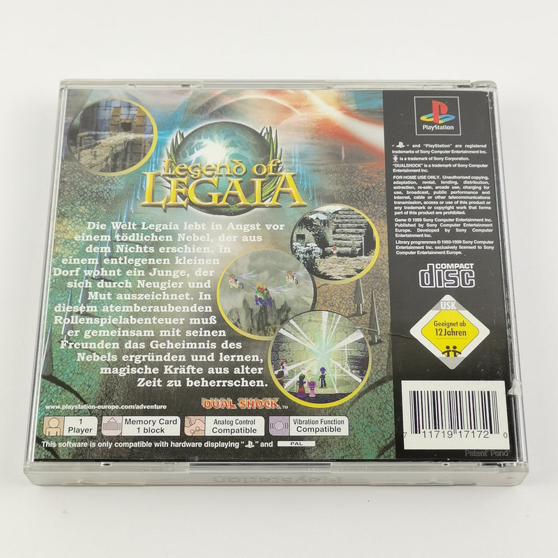 Sony Playstation 1 Spiel : Legend of Legaia + Magic Line Lösungsheft - OVP PS1