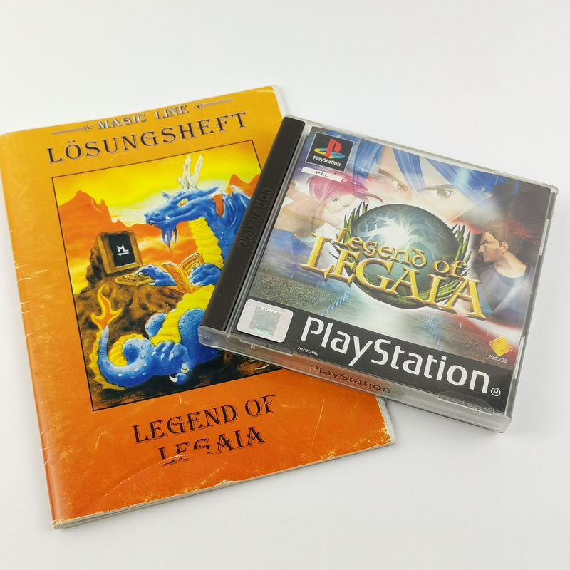 Sony Playstation 1 Spiel : Legend of Legaia + Magic Line Lösungsheft - OVP PS1