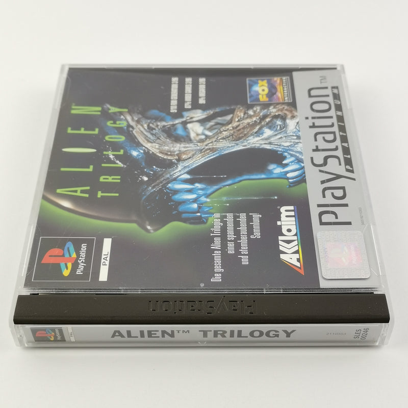 Sony Playstation 1 Spiel : Alien Trilogy + Magic Line Lösungsheft - OVP PS1 PAL