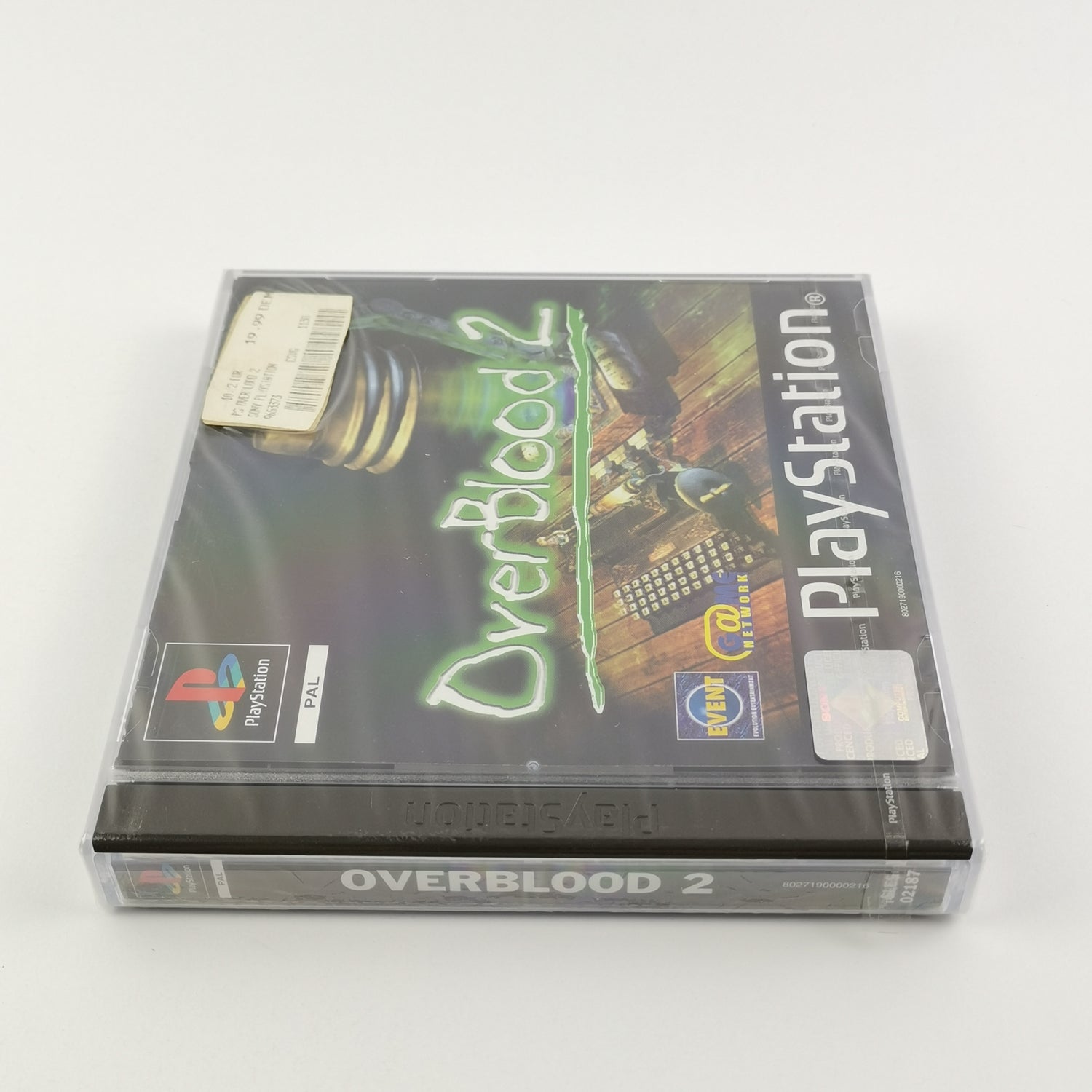 Sony Playstation 1 Spiel : OverBlood 2 + Perfect Guide Japan - NEW SEALED PS1