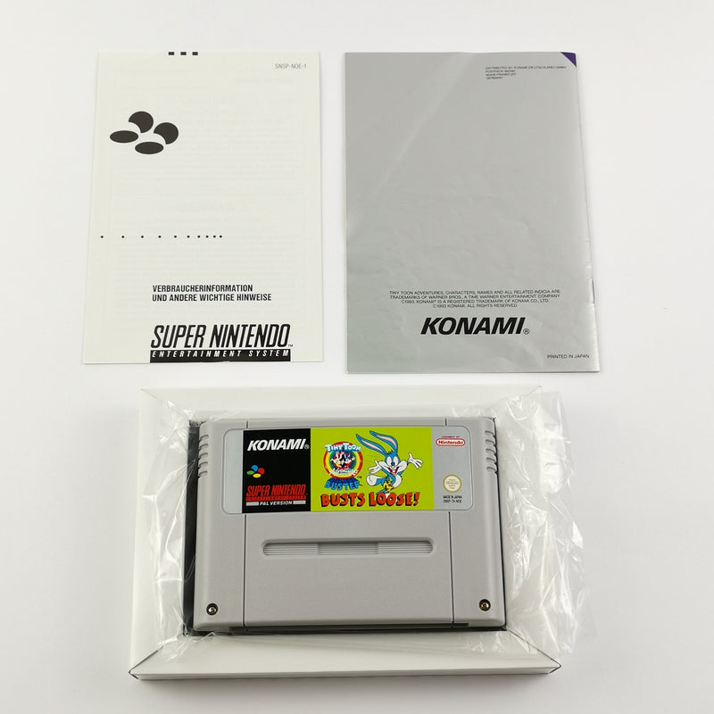 Super Nintendo Spiel : Tiny Toon Adventures - OVP & Anleitung | SNES PAL NOE-1