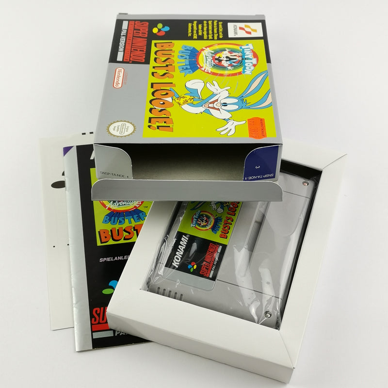 Super Nintendo Spiel : Tiny Toon Adventures - OVP & Anleitung | SNES PAL NOE-1