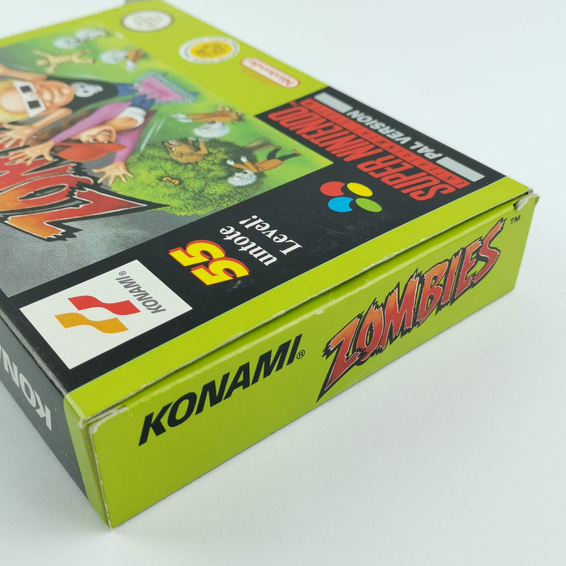 Super Nintendo Spiel : Zombies - OVP & Anleitung | SNES CIB Cartridge PAL NOE