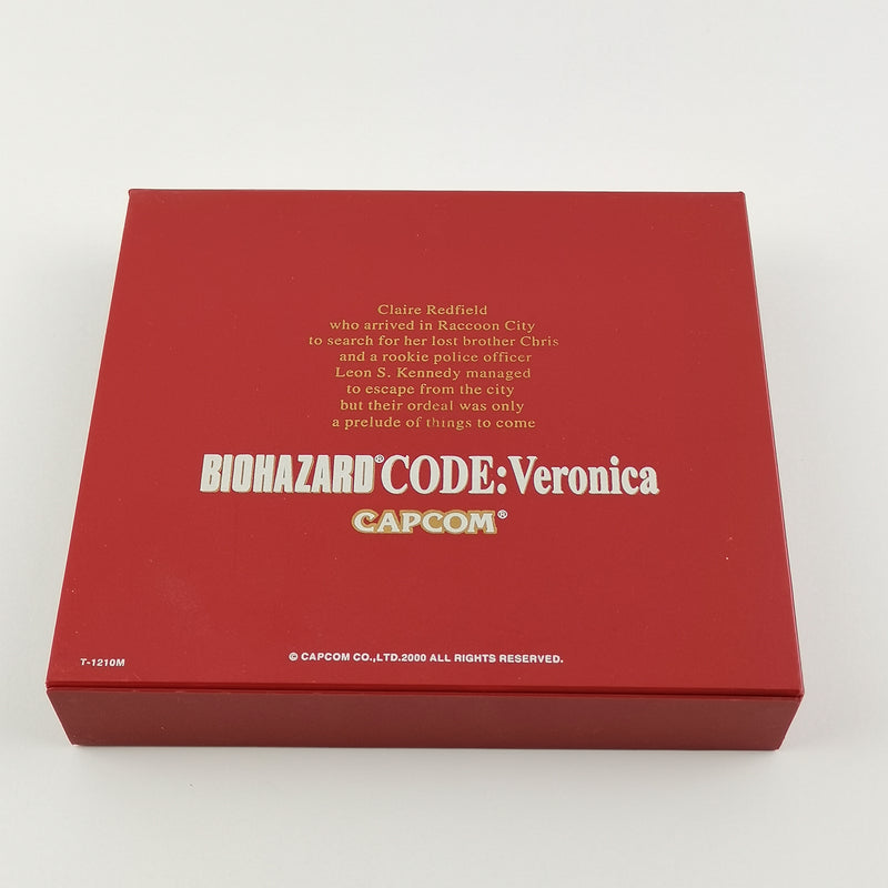 Sega Dreamcast Spiel : Biohazard CODE: Veronica - OVP Anleitung NTSC-J JAPAN DC