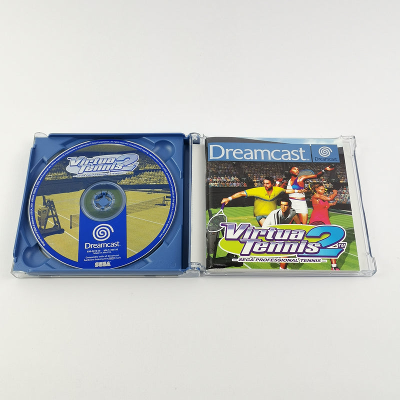 Sega Dreamcast Spiel : Virtua Tennis 2 - OVP & Anleitung | PAL DC Disc