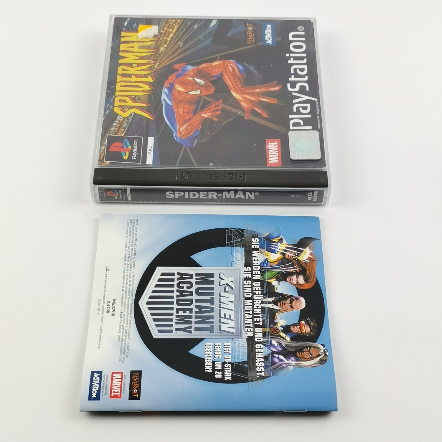 Sony Playstation 1 Spiel : Spider-Man - OVP & Anleitung dt. PAL | PS1 PSX Marvel