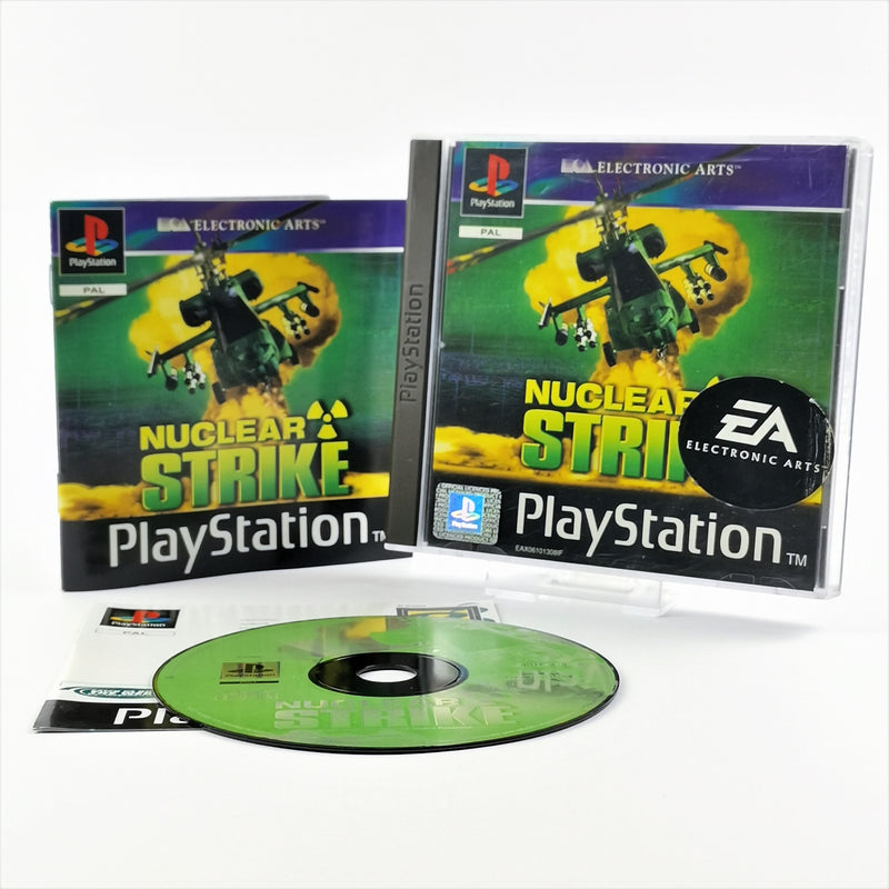 Sony Playstation 1 Game: Nuclear Strike - OVP &amp; Instructions PAL | PS1 PSX