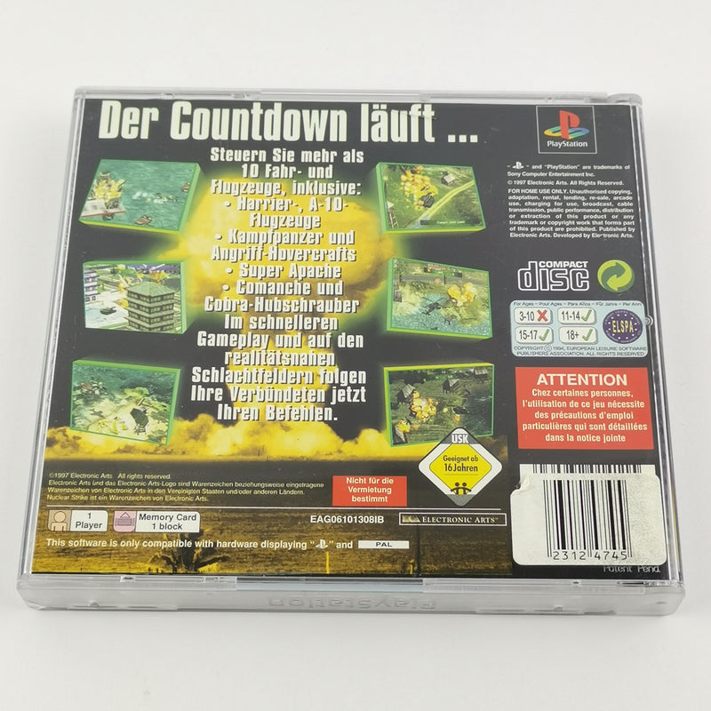 Sony Playstation 1 Game: Nuclear Strike - OVP &amp; Instructions PAL | PS1 PSX