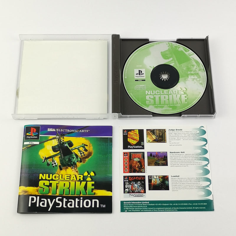 Sony Playstation 1 Game: Nuclear Strike - OVP &amp; Instructions PAL | PS1 PSX