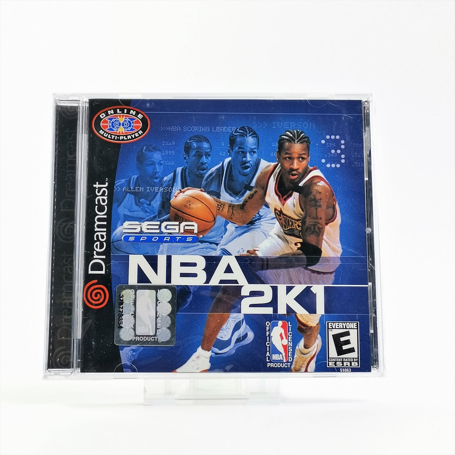 Sega Dreamcast Spiel : NBA 2K1 Basketball - OVP NEU NEW SEALED | DC Disc USA