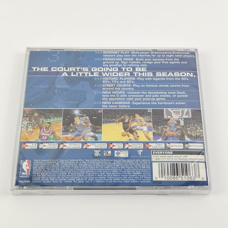 Sega Dreamcast Spiel : NBA 2K1 Basketball - OVP NEU NEW SEALED | DC Disc USA