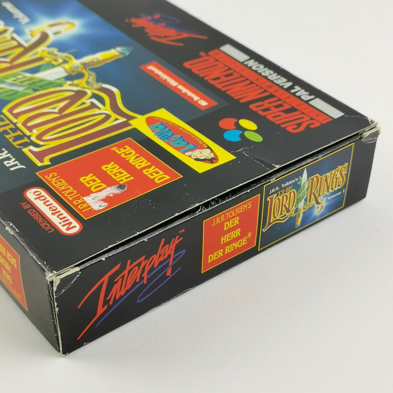 Super Nintendo Spiel : The Lord of The Rings Volume 1 - OVP Anleitung PAL SNES