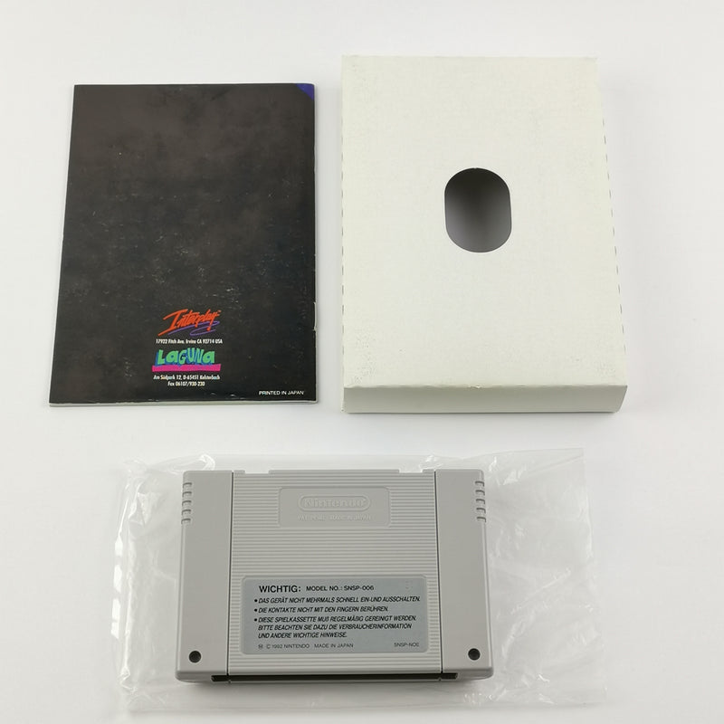 Super Nintendo Spiel : The Lord of The Rings Volume 1 - OVP Anleitung PAL SNES