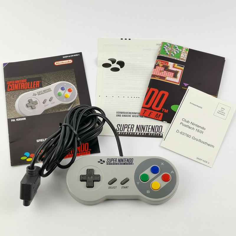Super Nintendo Zubehör : SNES Controller in OVP - Gamepad Joypad
