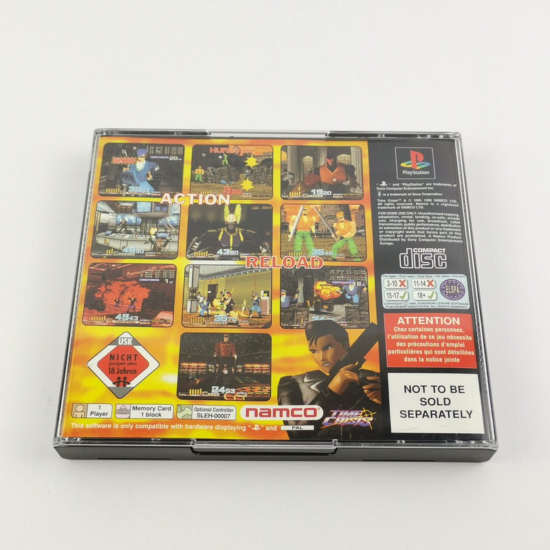 Sony Playstation 1 Spiel : Time Crisis + Namco Gun Arcade Lightgun | PAL PS1 PSX