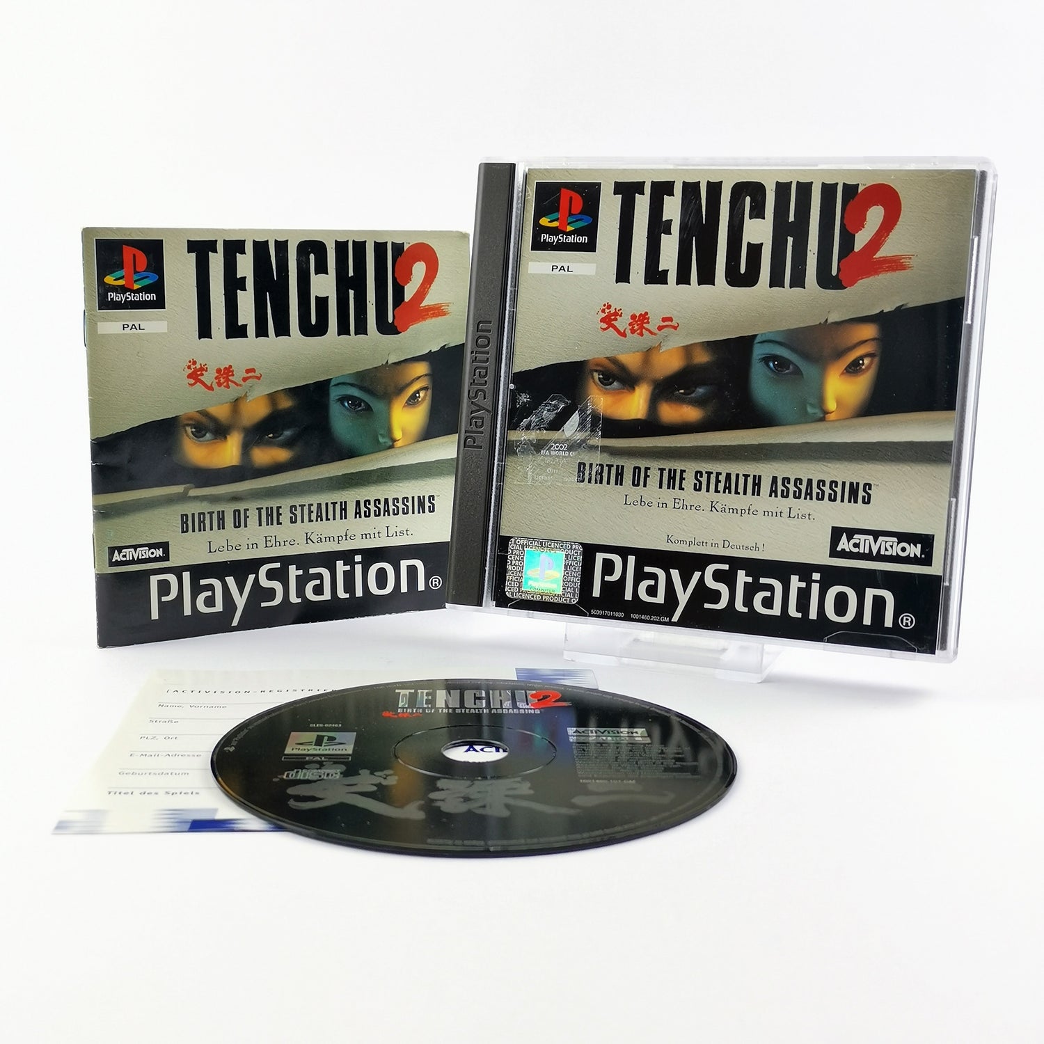 Sony Playstation 1 Game: Tenchu ​​2 Birth of The Stealth Assassins - OVP PS1 PAL